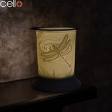 Cello Electric Wax Burner Porcelain Straight - Nature