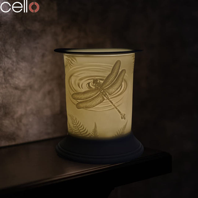 Cello Electric Wax Burner Porcelain Straight - Nature