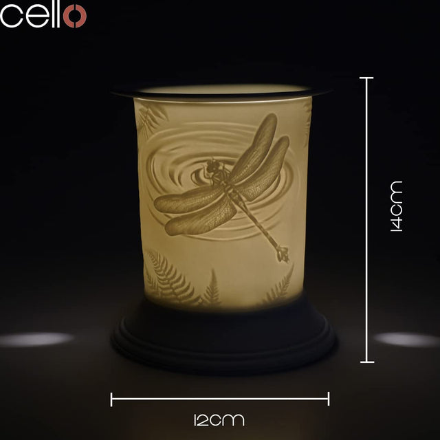 Cello Electric Wax Burner Porcelain Straight - Nature