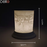 Cello Electric Wax Burner Porcelain Straight - Winter Husky