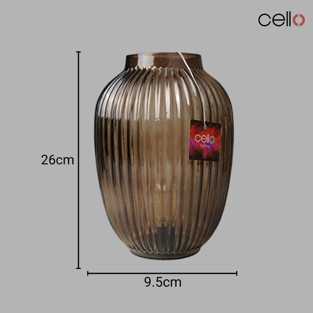 Cello Lighting - Classic Barrel Large Brown