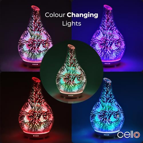 Cello - Large Ultrasonic Diffuser - 3D Butterfly