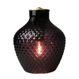 Cello Lighting - Diamond Square Vase Purple