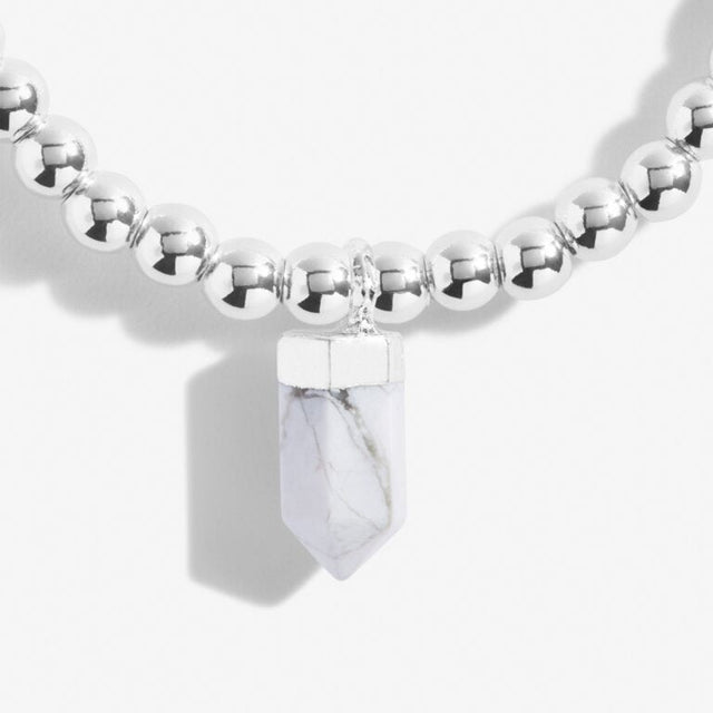 Joma Jewellery Bracelet - A Little 'Howlite' Crystal