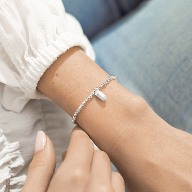 Joma Jewellery Bracelet - A Little 'Howlite' Crystal