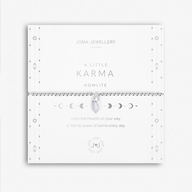 Joma Jewellery Bracelet - A Little 'Howlite' Crystal