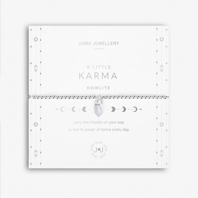 Joma Jewellery Bracelet - A Little 'Howlite' Crystal