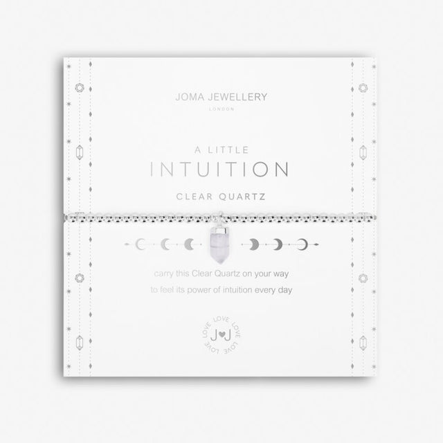 Joma Jewellery Bracelet - A Little Intuition - Clear Quartz