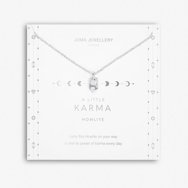 Joma Jewellery Necklace - A Little 'Howlite' Crystal