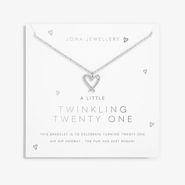 Joma Jewellery - A Little 'Twinkling Twenty One' Necklace