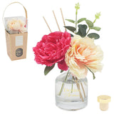 Lesser & Pavey - Flower Reed Diffuser - Pink & Red Peonies 200ml