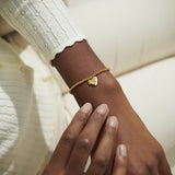 Joma Jewellery Gold Bracelet - Heart Of Gold - A Little