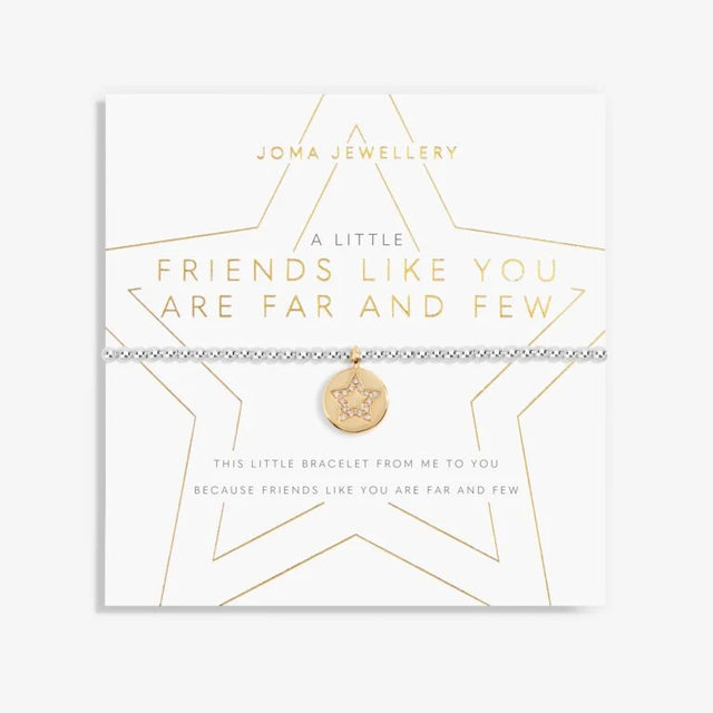 Joma Jewellery Bracelet - A Little Friends Like You Are Far And Few