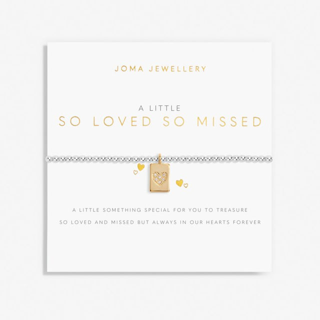 Joma Jewellery Bracelet - A Little So Loved So Missed