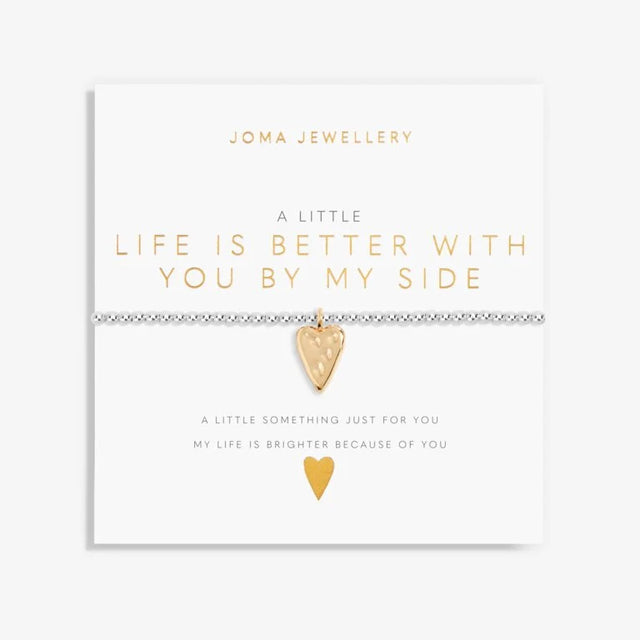 Joma Jewellery Bracelet - A Little Life Is Better With You By My Side
