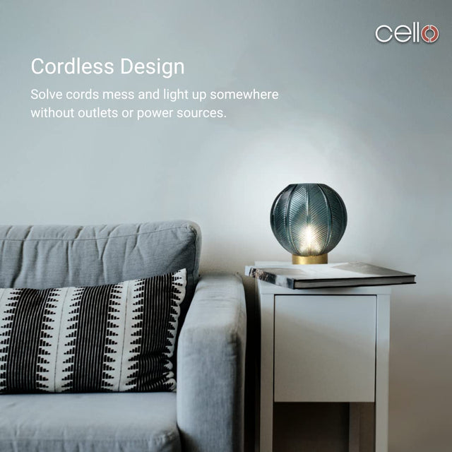 Cello Lighting - Orb Large Lake Blue
