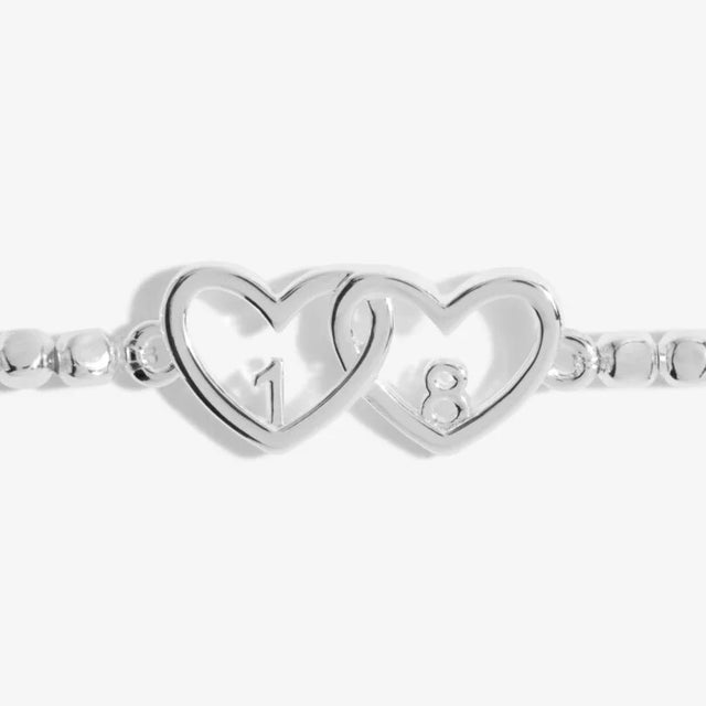 Joma Jewellery Bracelet - Forever Yours Happy 18th Birthday