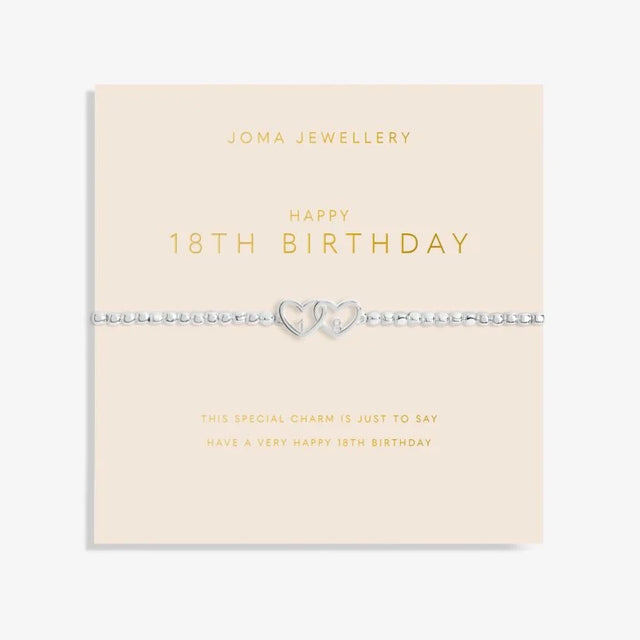 Joma Jewellery Bracelet - Forever Yours Happy 18th Birthday
