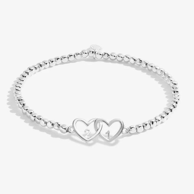 Joma Jewellery Bracelet - Forever Yours Happy 21st Birthday