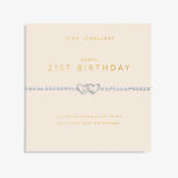 Joma Jewellery Bracelet - Forever Yours Happy 21st Birthday