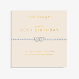 Joma Jewellery Bracelet - Forever Yours Happy 30th Birthday