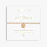 Joma Jewellery Bracelet - Gold A Little Best Auntie