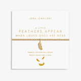 Joma Jewellery Bracelet - Gold A Little Feathers Appear When Loved Ones Are Near