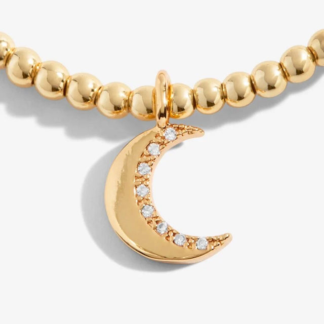 Joma Jewellery Bracelet - Gold A Little Love You To The Moon And Back