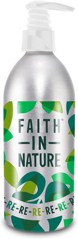 Faith In Nature Zero-Waste Refill Aluminium Bottle 450ml