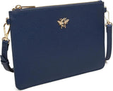 Alice Wheeler Ealing Phone/Clutch Pouch - Navy
