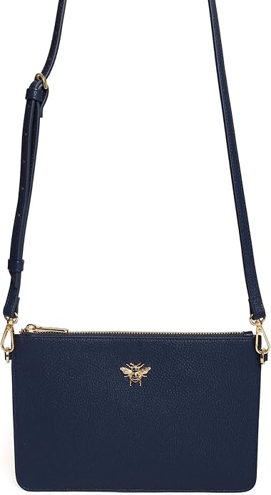 Alice Wheeler Ealing Phone/Clutch Pouch - Navy