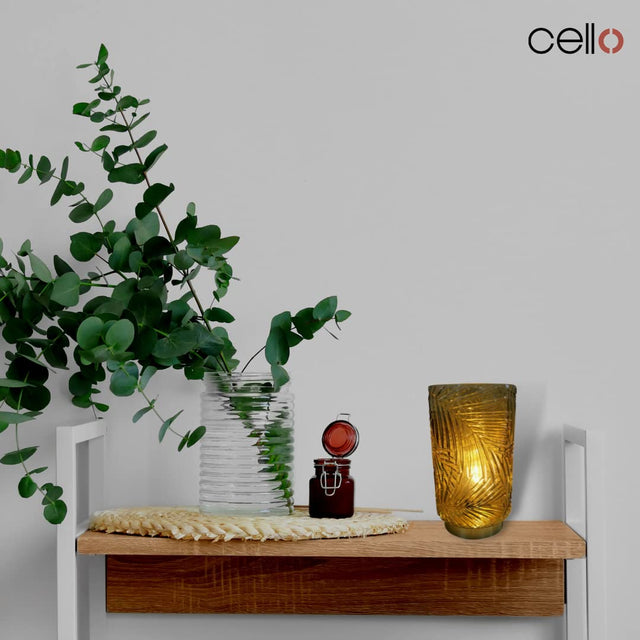Cello Lighting - Safari Lantern Large Amber