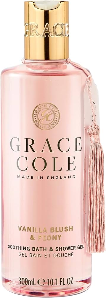 Grace Cole Vanilla Blush & Peony Bath & Shower Gel 300ml