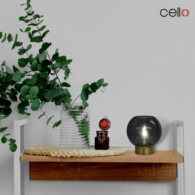 Cello Lighting - Globe Medium Lake Blue