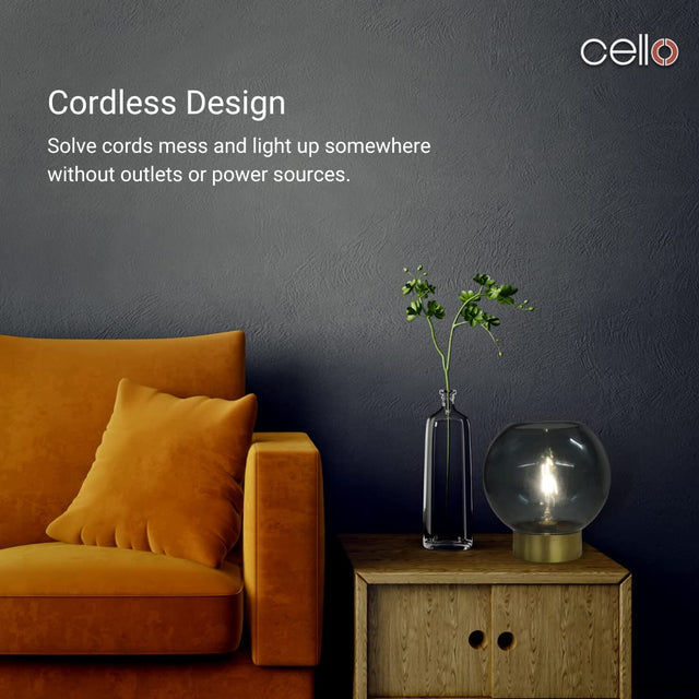 Cello Lighting - Globe Medium Lake Blue