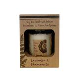 Cello Naked Candle with Convection Spinner - Lavender & Chamomile