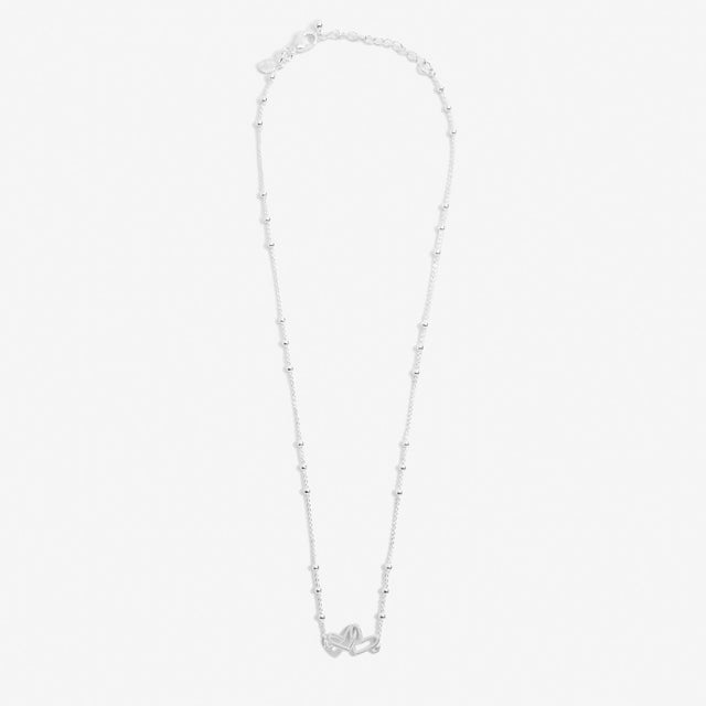 Joma Jewellery Forever Yours Necklace - Happy Birthday Silver Plated