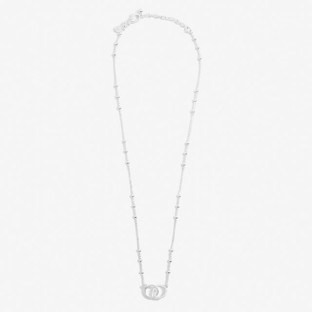 Joma Jewellery Forever Yours Necklace - Super Sister Silver Plated