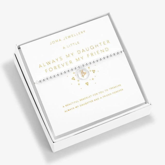 Joma Jewellery - Boxed A Little Always My Daughter Forever My Friend