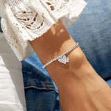 Joma Jewellery Mother's Day From The Heart Gift Box - Just For You Mum Bracelet
