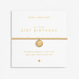 Joma Jewellery Gold Bracelet - 21st Birthday - A Little