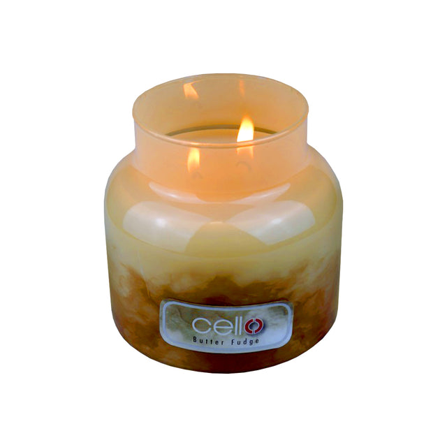 Cello Jar Candle Medium - Butter Fudge