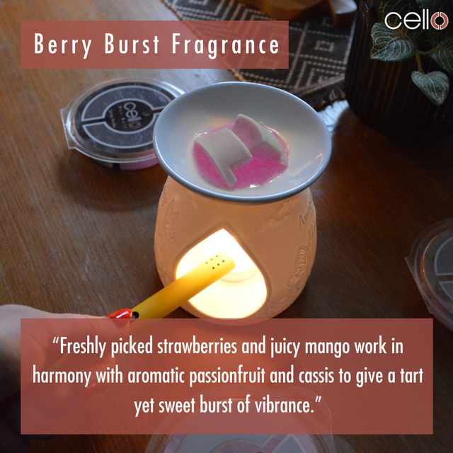 Cello Wax Melt - Berry Burst