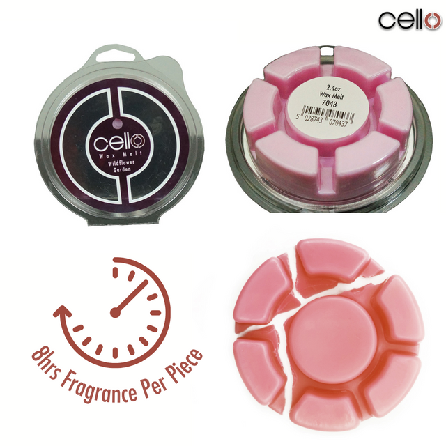 Cello Wax Melt - Wildflower Garden