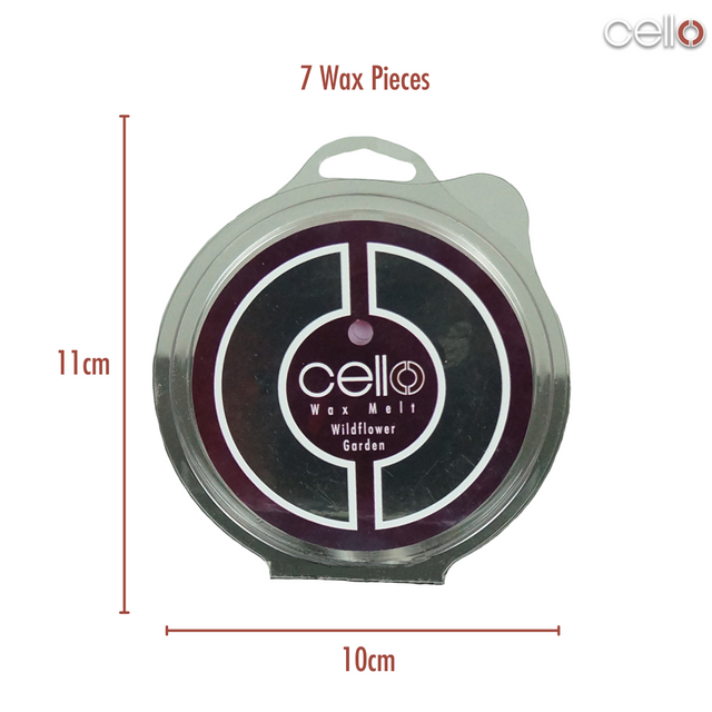 Cello Wax Melt - Wildflower Garden