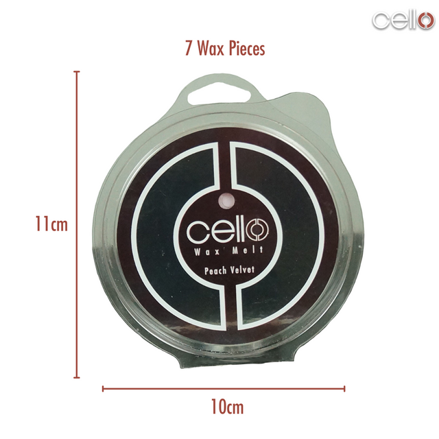 Cello Wax Melt - Peach Velvet