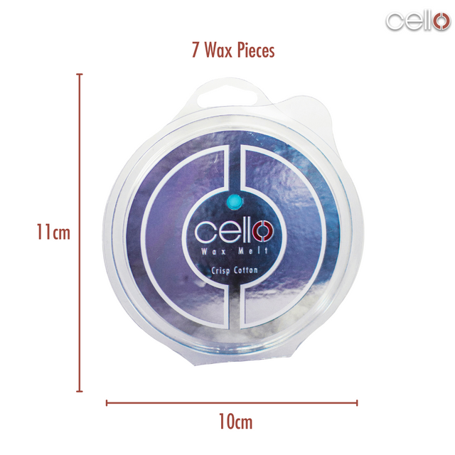 Cello Wax Melt - Crisp Cotton