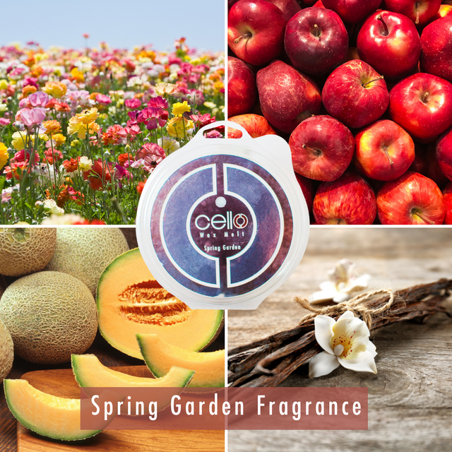 Cello Wax Melt - Spring Garden