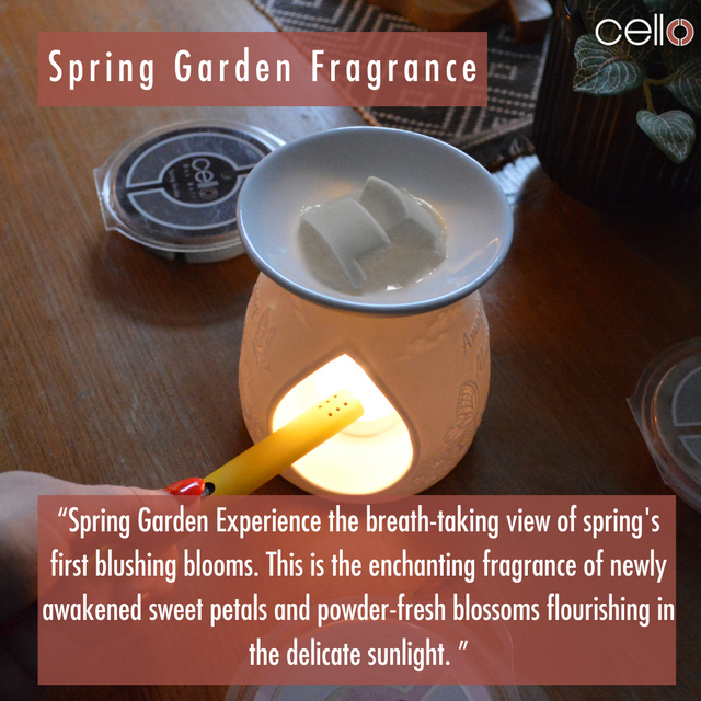 Cello Wax Melt - Spring Garden