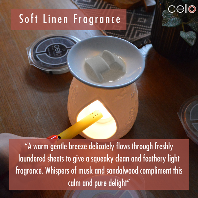 Cello Wax Melt - Soft Linen
